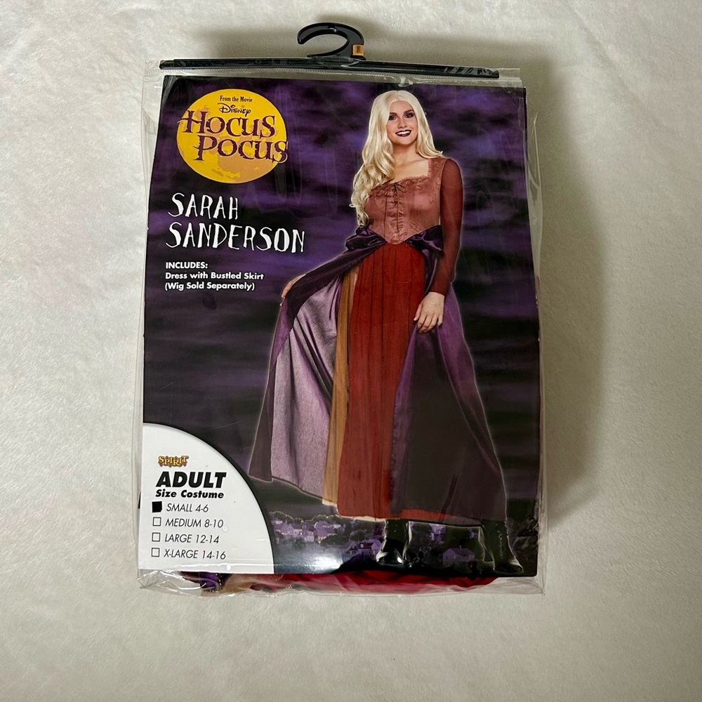 Disney Hocus Pocus Sarah Sanderson Dress - Purple and Red